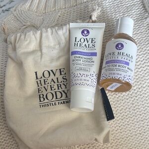 Love Heals Lavender Body Care Set